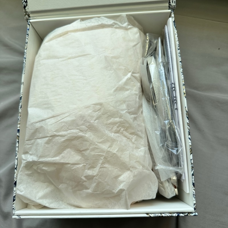 ✨【全新大全套可送禮】白金超mini Lady Dior 黛妃包 ✨ 有購證附件齊全 + 獨家加送鏈帶！-31