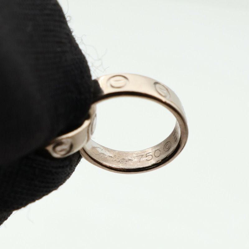 CARTIER 18K白金Baby Love Bracelet手鏈-7