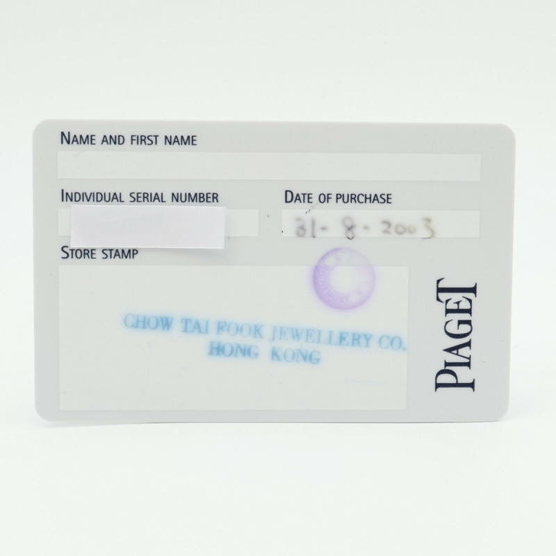 PIAGET Miss Protocole 5322/2003-15