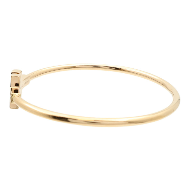TIFFANY＆CO 18K玫瑰金T Wire Diamond Bracelet鑽石手鐲-1