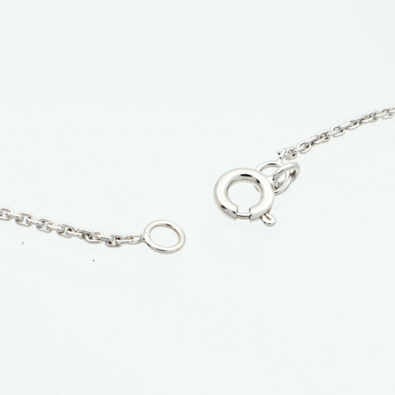 LOUIS VUITTON 18K白金Volt One鑽石項鍊-5