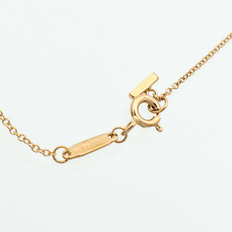 TIFFANY&CO 18K玫瑰金T-Smile Necklace項鏈-3