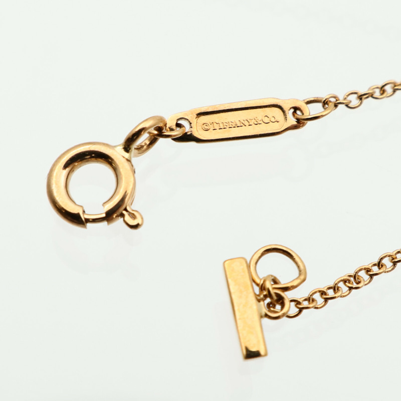 TIFFANY&CO 18K玫瑰金T-Smile Necklace項鏈-5