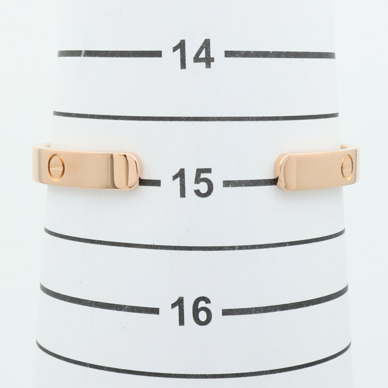 CARTIER 18K玫瑰金Love Bangle Open手鐲Cartier#16-7
