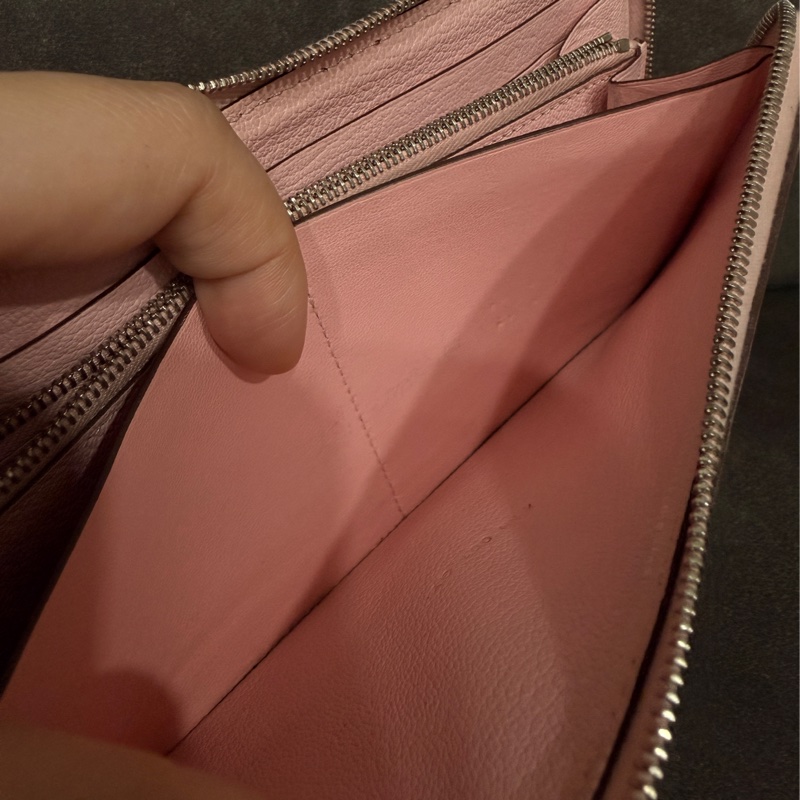 Hermès Azap Long Veau Swift 長夾 櫻花粉 X刻-6