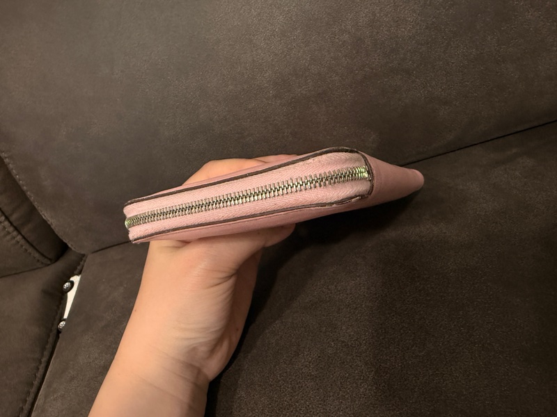 Hermès Azap Long Veau Swift 長夾 櫻花粉 X刻-8