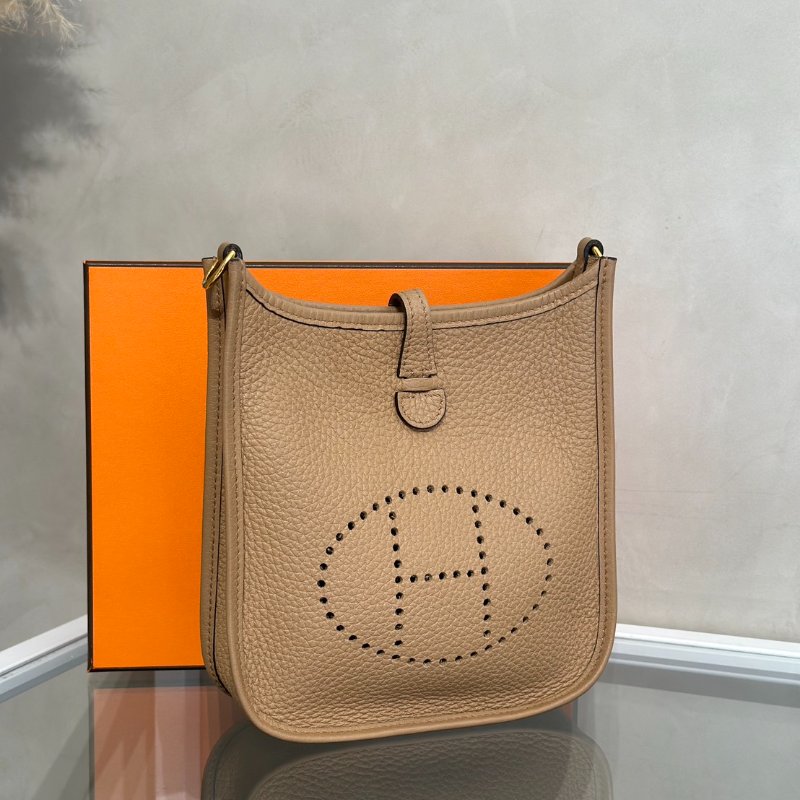 HERMES Mini evelyne - 奶茶金 U-1