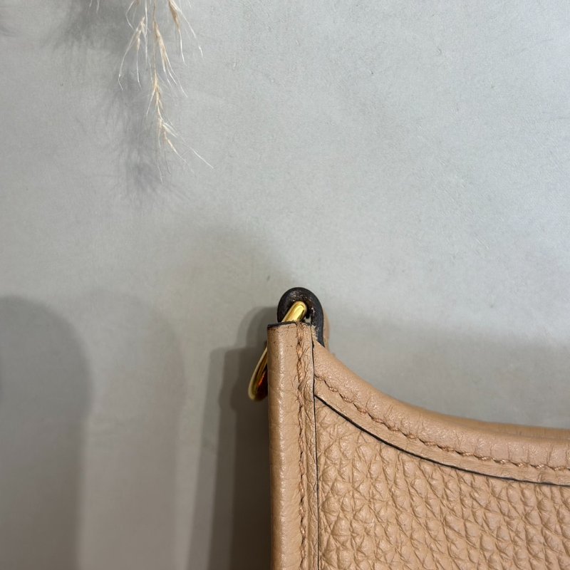 HERMES Mini evelyne - 奶茶金 U-9