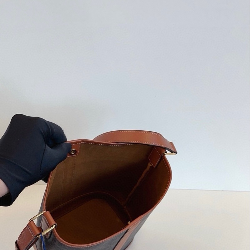 Celine 賽琳 凱旋門老花水桶包 小號-4