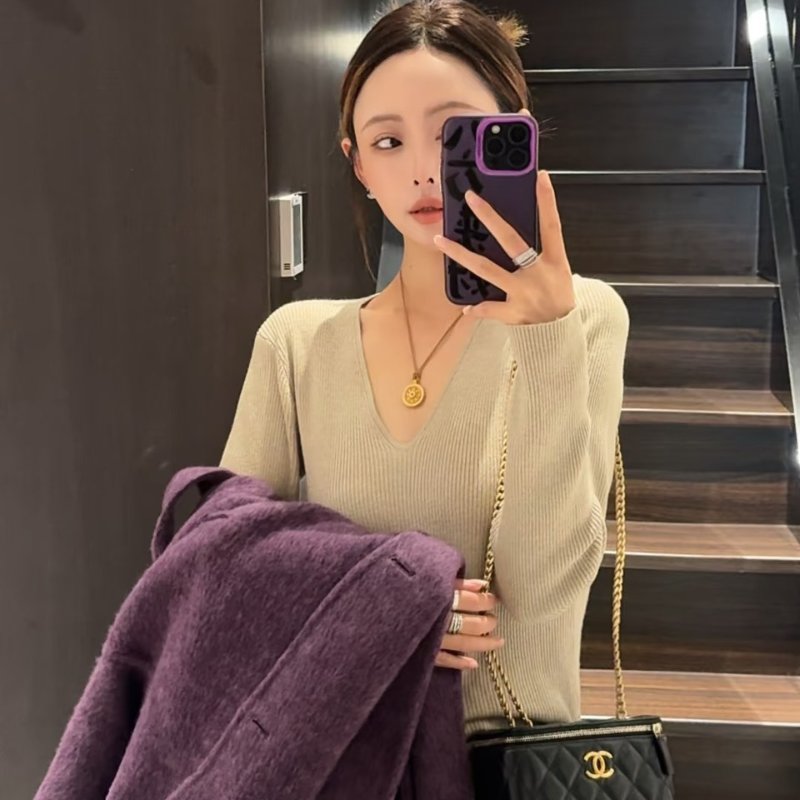 CHANEL 22K金柱調節釦長盒子 - 黑金-9