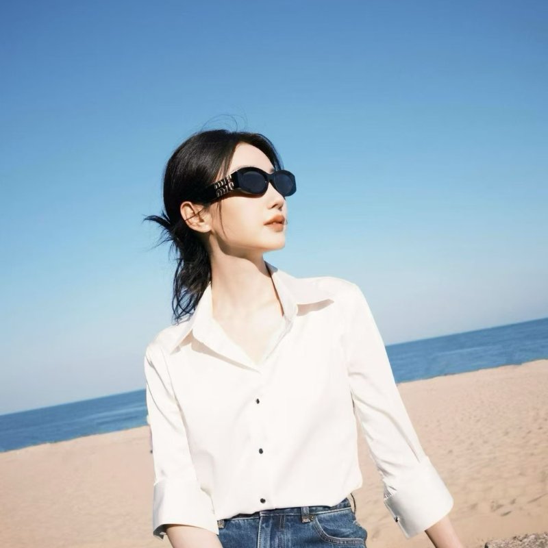 Miu Miu Glimpse 11W太陽眼鏡 - 深灰-1