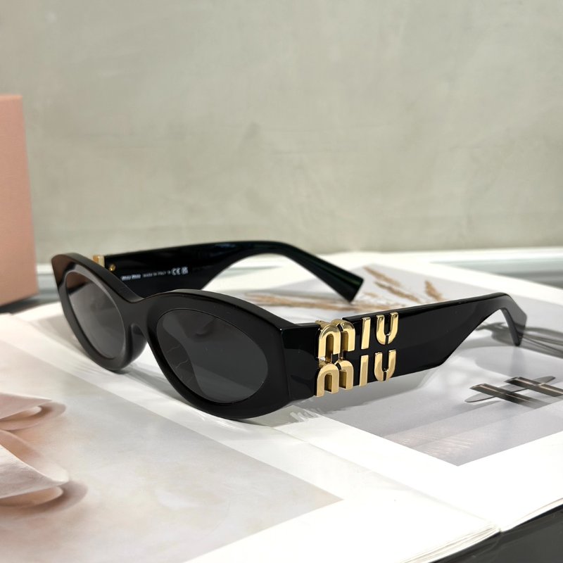 Miu Miu Glimpse 11W太陽眼鏡 - 深灰-0