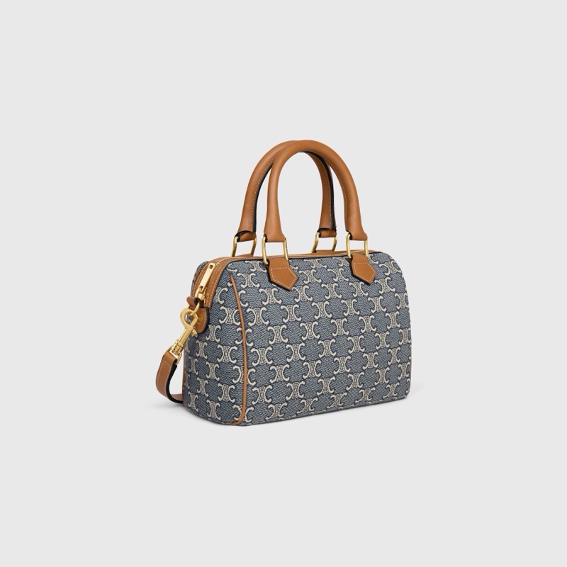 Celine 女士 小號TRIOMPHE波士頓包均碼碼小號、20cm*10cm*14cm-5
