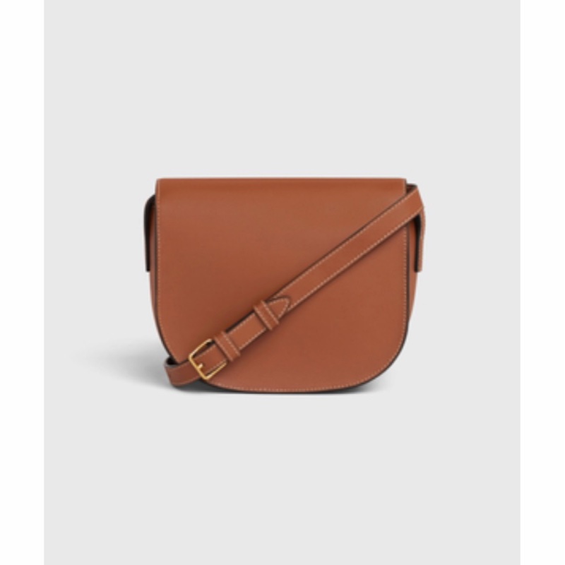 Celine 女士 FOLCO CUIR TRIOMPHE光滑牛皮革手袋均碼碼常規、18.5 X 7 X 15CM-2