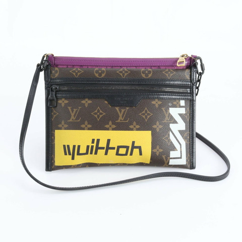 路易威登 Monogram Flat Messenger M44641 男士單肩斜背包