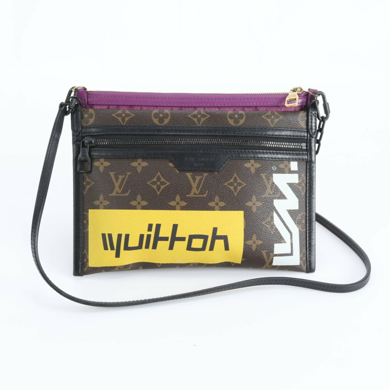 路易威登 Monogram Flat Messenger M44641 男士單肩斜背包-0