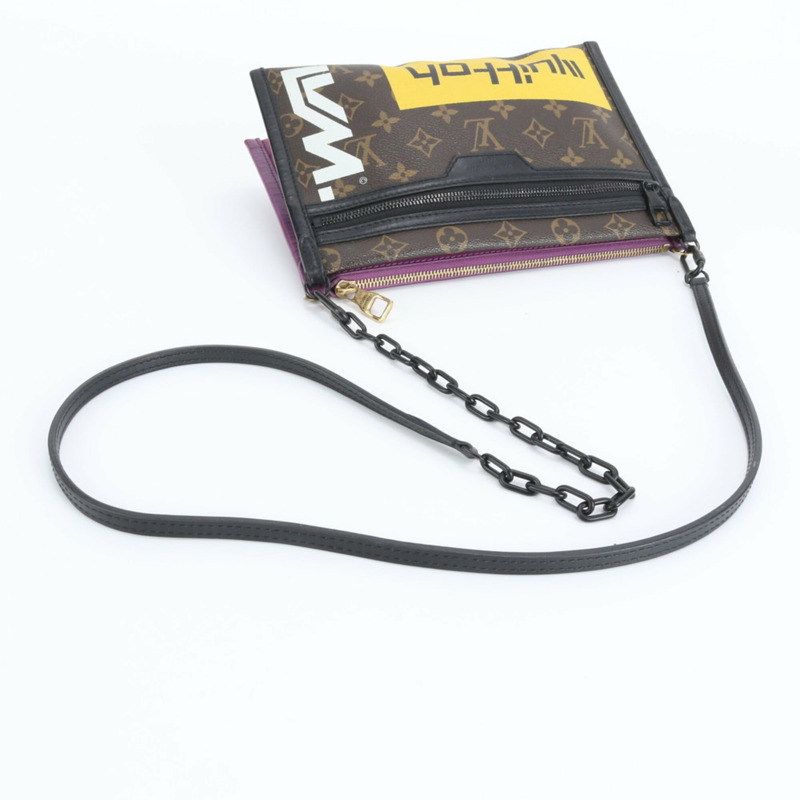 路易威登 Monogram Flat Messenger M44641 男士單肩斜背包-2