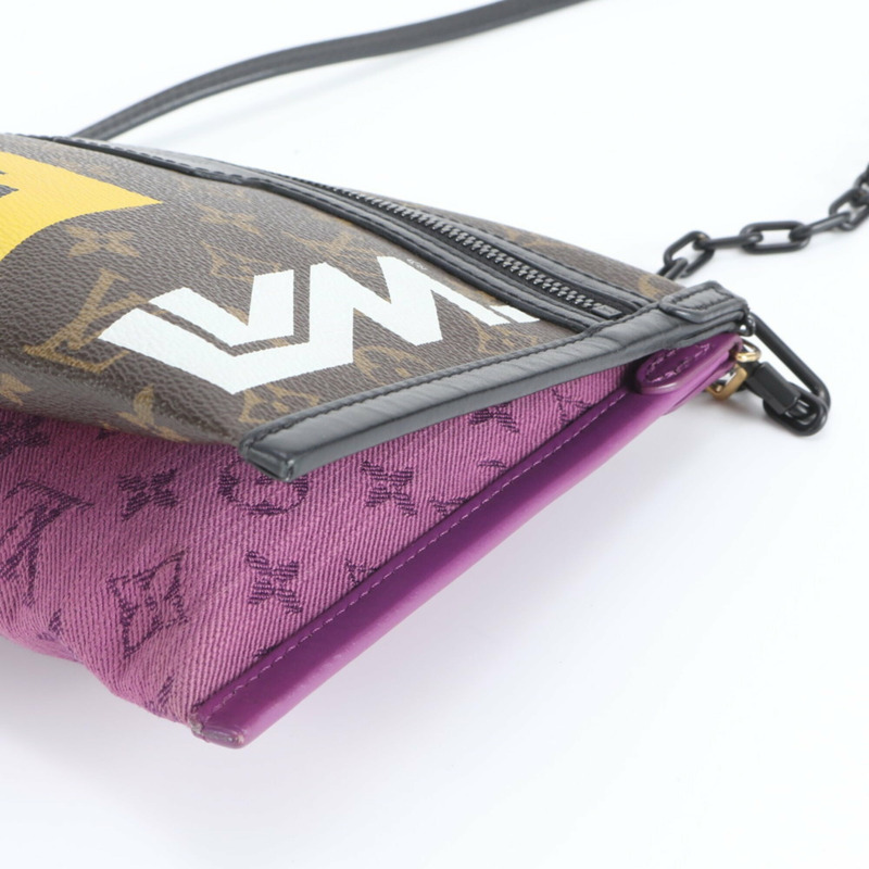 路易威登 Monogram Flat Messenger M44641 男士單肩斜背包-4