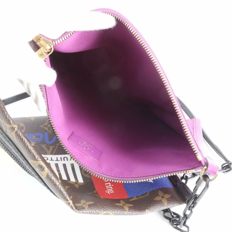 路易威登 Monogram Flat Messenger M44641 男士單肩斜背包-8