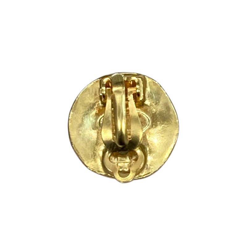 CHANEL 香奈兒 06632 鍍金雙C耳夾-5