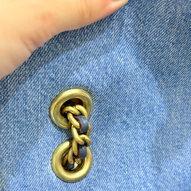 未使用品✨COACH TABBY 26 絎縫單肩手袋 牛仔翻蓋包-25