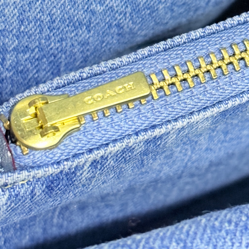 未使用品✨COACH TABBY 26 絎縫單肩手袋 牛仔翻蓋包-26