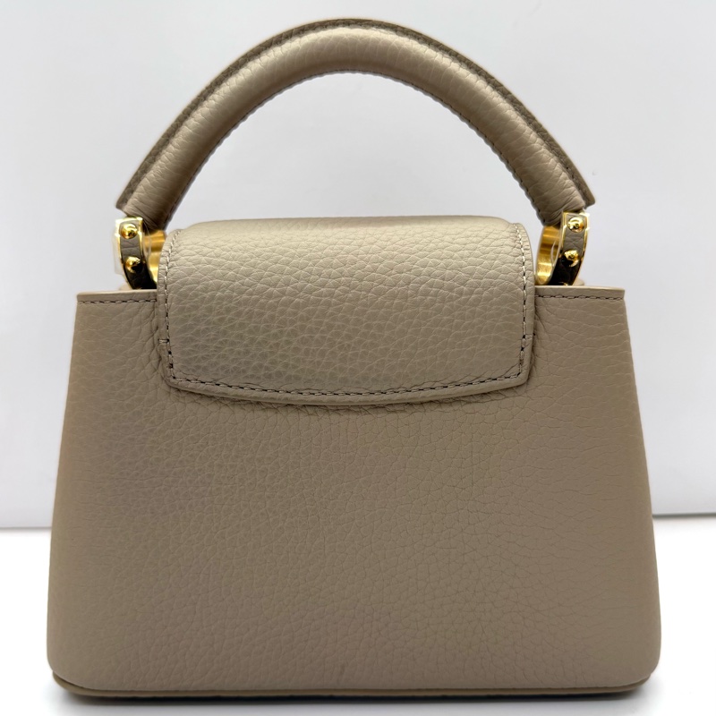 LOUIS VUITTON 路易威登 灰色TAURILLON CAPUCINES MINI 2WAY FLOWER CROWN M11341-1