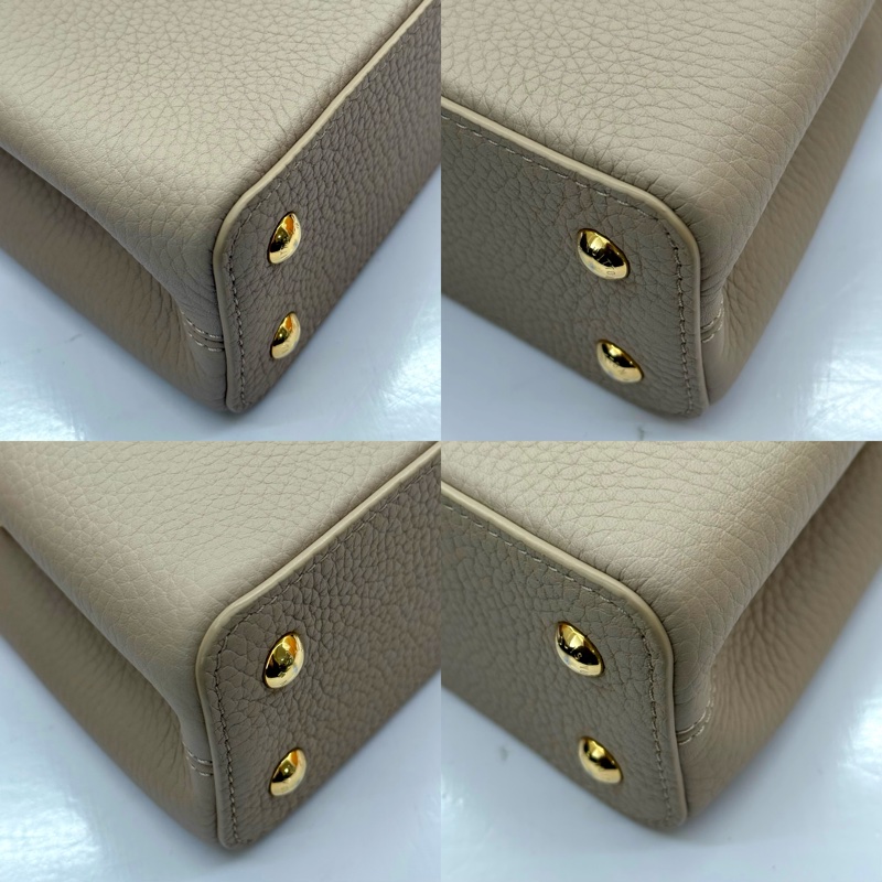 LOUIS VUITTON 路易威登 灰色TAURILLON CAPUCINES MINI 2WAY FLOWER CROWN M11341-4