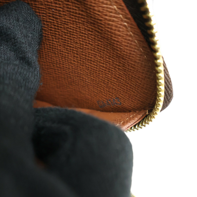 棕色 原花 帆布 Zippy Wallet 拉鍊長夾【LOUIS VUITTON LV 路易威登】 M60017-5