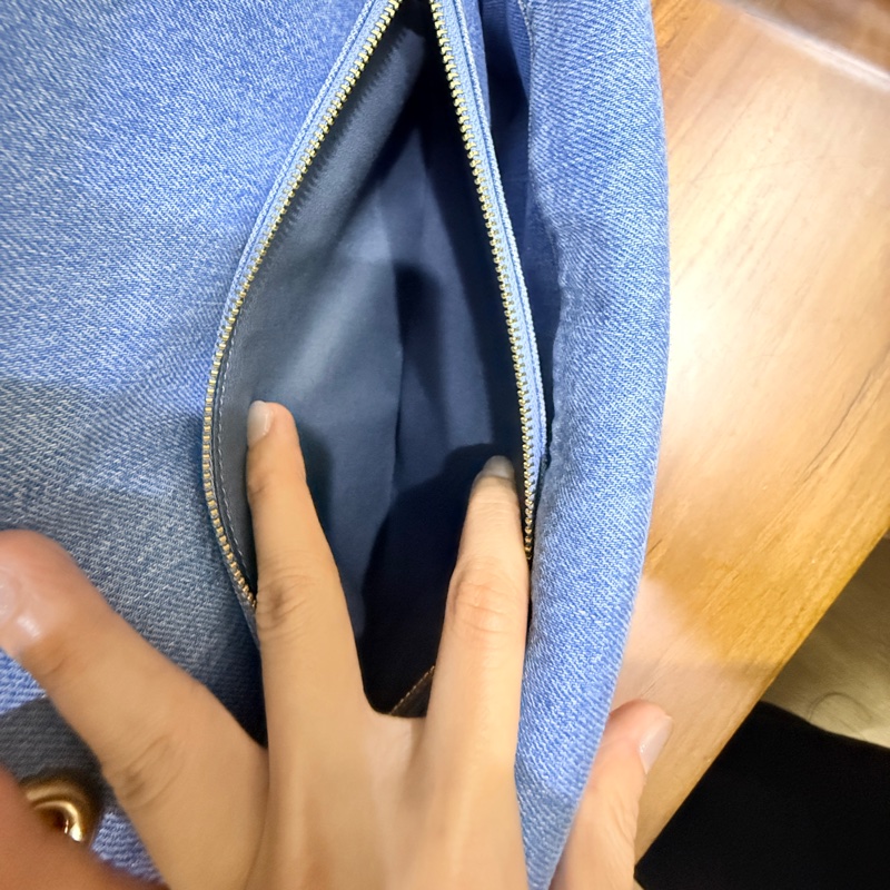 未使用品✨COACH TABBY 26 絎縫單肩手袋 牛仔翻蓋包-28