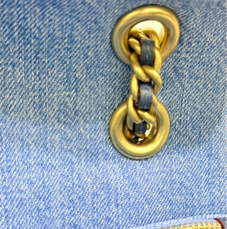 未使用品✨COACH TABBY 26 絎縫單肩手袋 牛仔翻蓋包-31