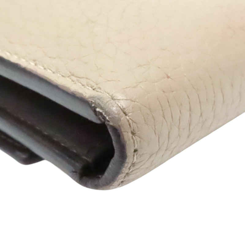 灰色 牛皮 Capucines 三折中夾【LOUIS VUITTON LV 路易威登】 M62159-9