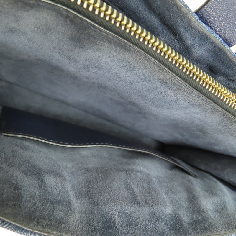 藍色 丹寧 手提包 (缺背帶)【MIU MIU 繆繆】 RN1104-9