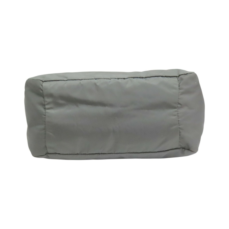 灰色 尼龍 肩背包【PRADA 普拉達】-3