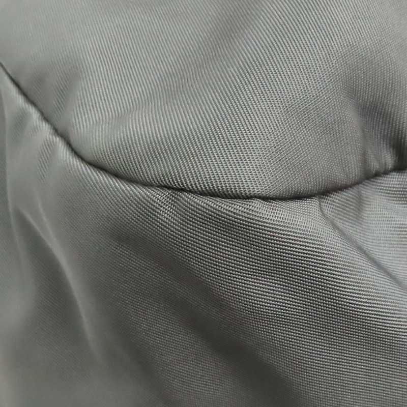 灰色 尼龍 肩背包【PRADA 普拉達】-13