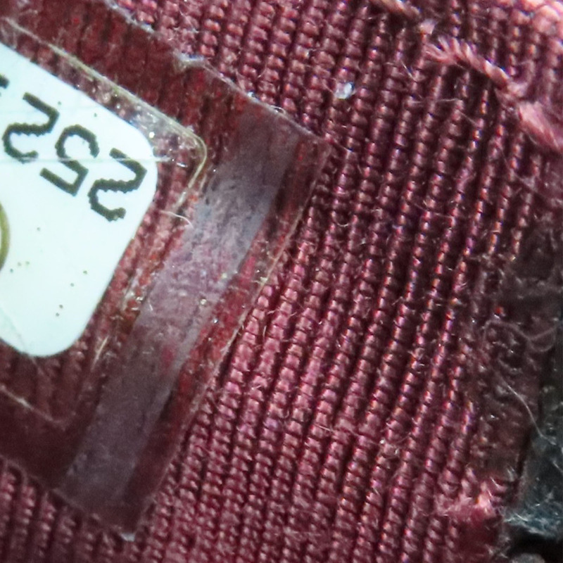 磚紅色 菱格紋 荔枝牛皮 Matelasse 扣式中夾 金釦【CHANEL 香奈兒】-5