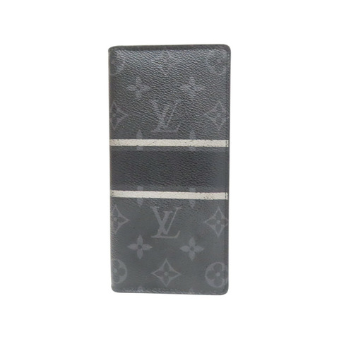 黑色 原花凡布 FRAGMENT BRAZZA 錢包 長夾【LOUIS VUITTON LV 路易威登】 M64438