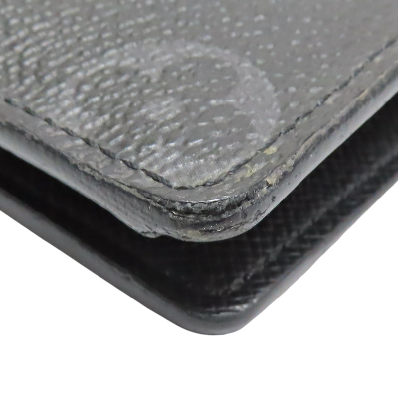 黑色 原花凡布 FRAGMENT BRAZZA 錢包 長夾【LOUIS VUITTON LV 路易威登】 M64438-8