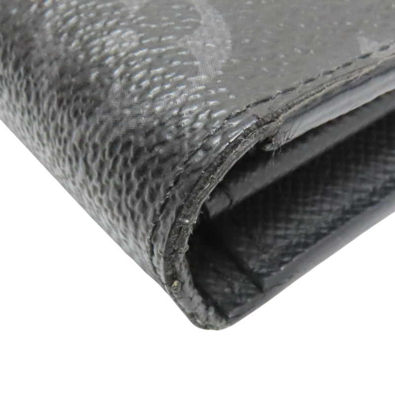 黑色 原花凡布 FRAGMENT BRAZZA 錢包 長夾【LOUIS VUITTON LV 路易威登】 M64438-10