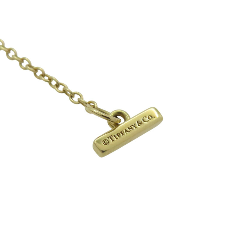 18K黃金 圓形母貝 T 項鍊【Tiffany & Co 蒂芬妮】-5