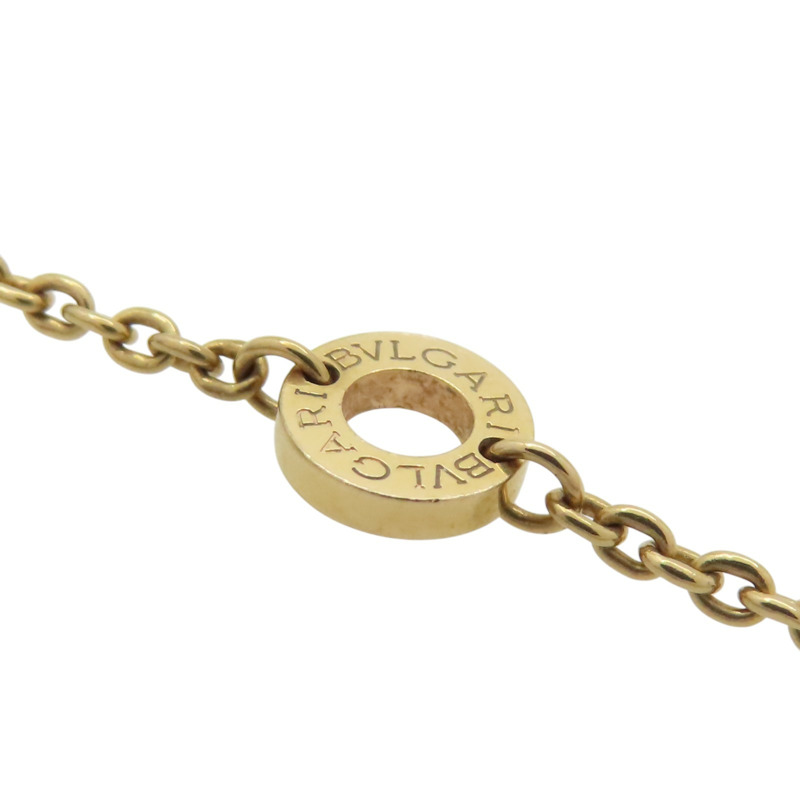 18K玫瑰金 白色陶瓷 B-zero1 項鍊【BVLGARI 寶格麗】 346082-11