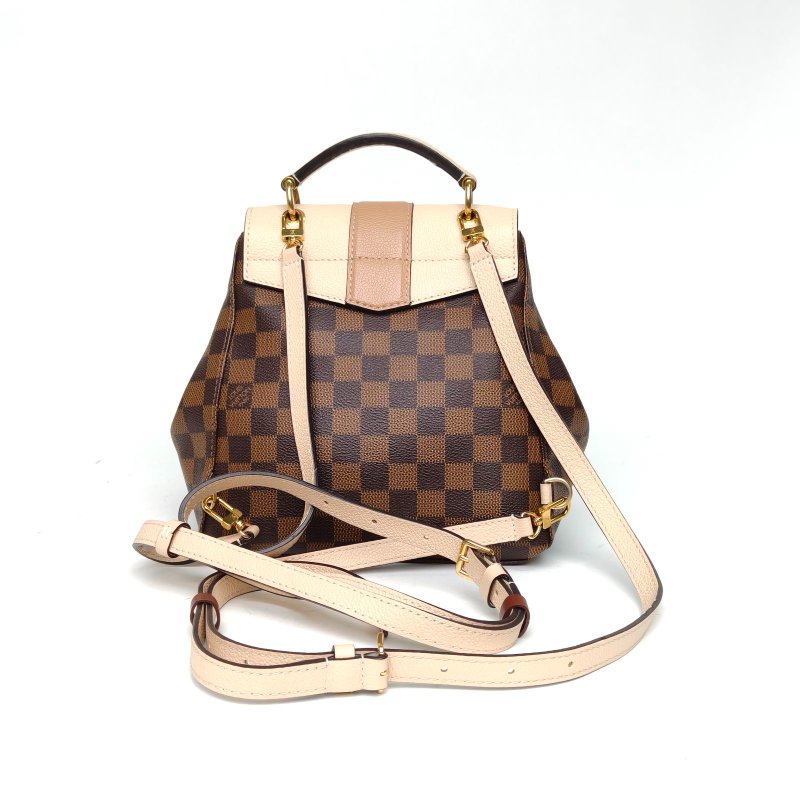LOUIS VUITTON Clapton雙肩包拼色牛皮/PVC2018PVC肩背包-2