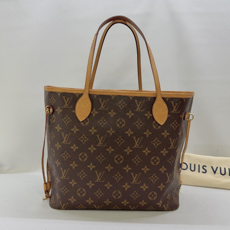 LV Neverfull MM老花托特包-1