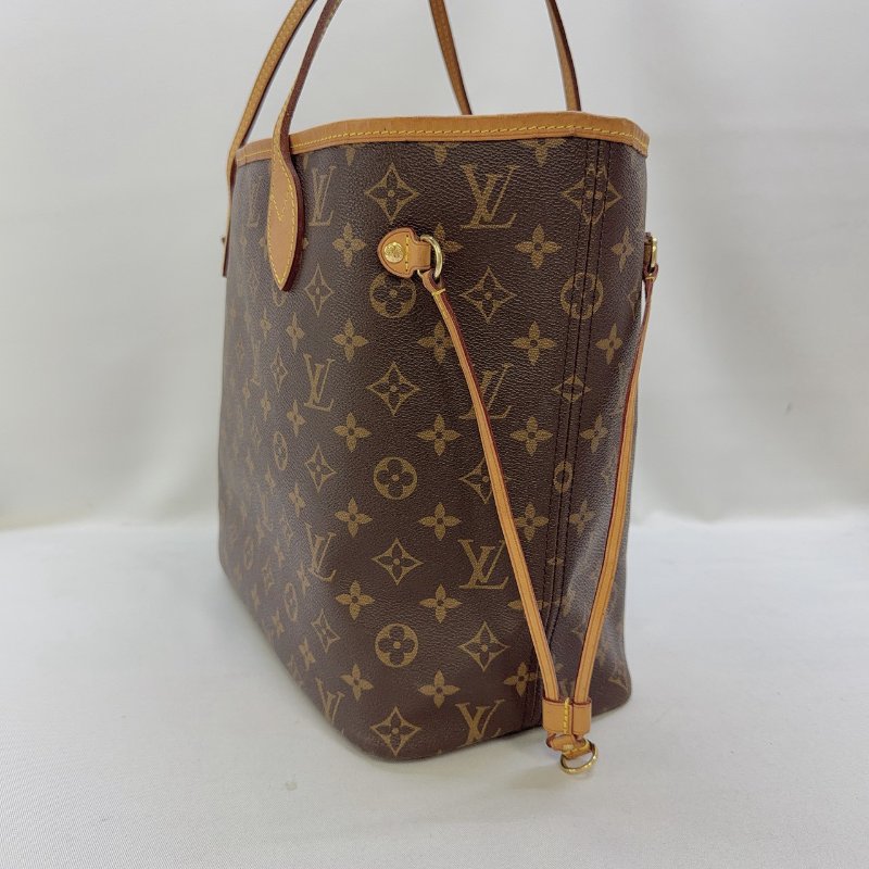 LV Neverfull MM老花托特包-2