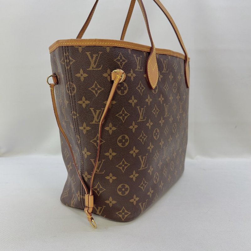 LV Neverfull MM老花托特包-3
