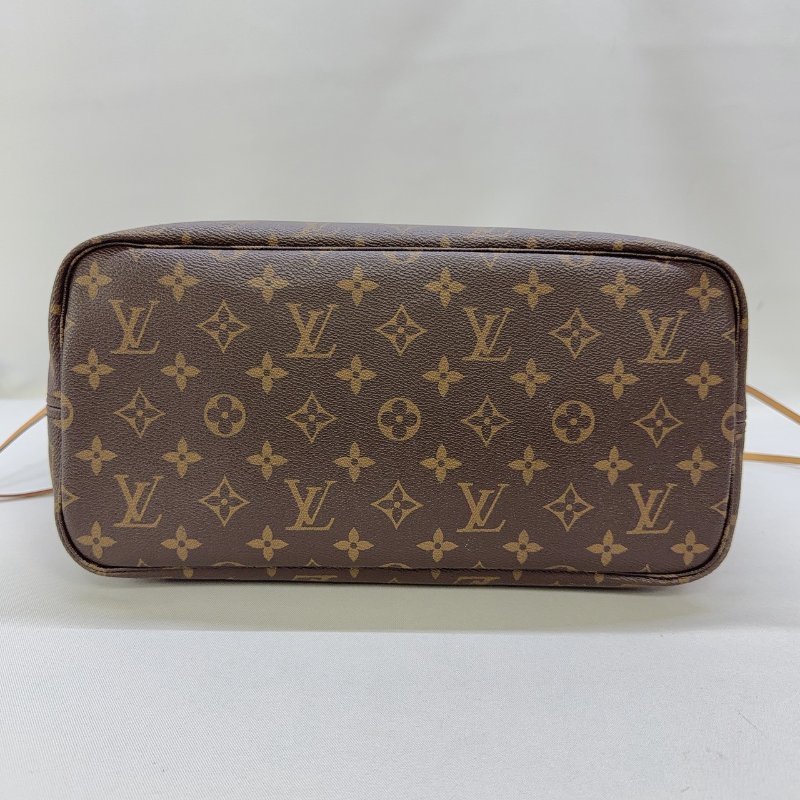 LV Neverfull MM老花托特包-9