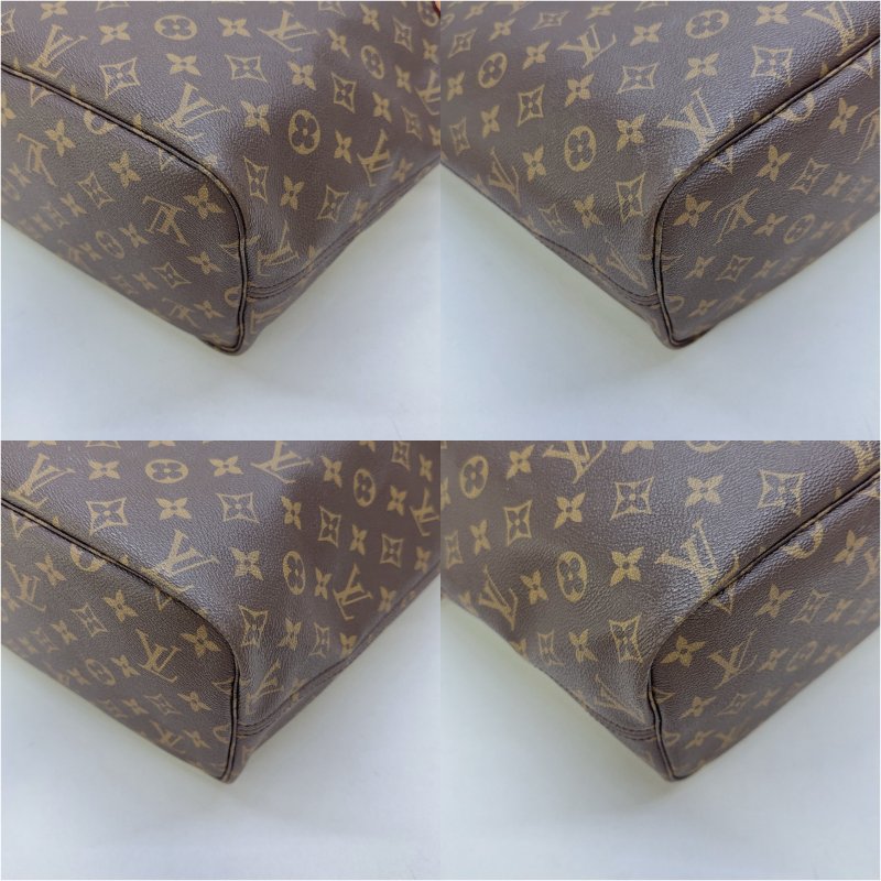 LV Neverfull MM老花托特包-10