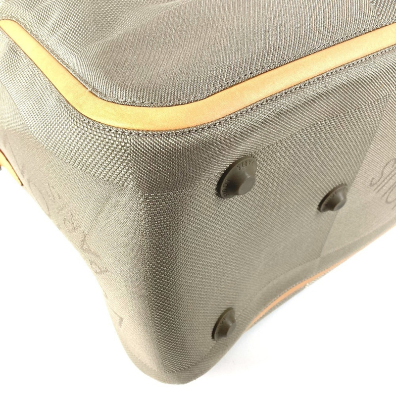 路易威登 M93016 Damier Geant Souverain 2 路單肩旅行包波士頓帆布男士女士貂皮米色-6