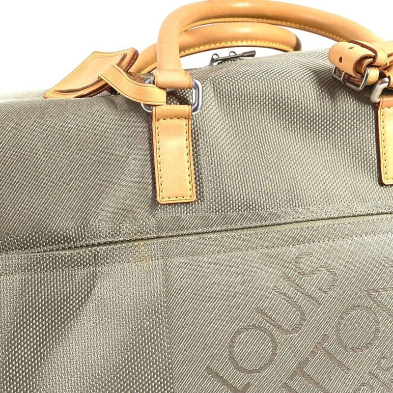 路易威登 M93016 Damier Geant Souverain 2 路單肩旅行包波士頓帆布男士女士貂皮米色-8
