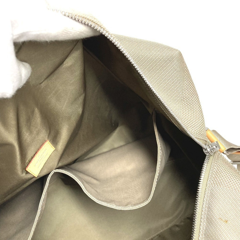 路易威登 M93016 Damier Geant Souverain 2 路單肩旅行包波士頓帆布男士女士貂皮米色-16